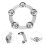Drum Tambourine Hi Hat with Dual Function for Drum Set Cymbal Mounted Ring Accessory 4