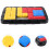 4Pcs Black Sliding Puzzle Toy Plastic Brain Teaser Game 10