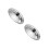 2Pcs Universal Silver Stainless Steel Pot and Pan Lids for Kitchen Use 8