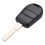 2X Uncut Replacement 3 Button Car Remote Key Keyless Shell Case for  E31 E32 E34 E36 E38 E39 E46 Z3 5