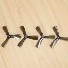 8Pcs for Nazgul 3535 3.5Inch Cine Tri-Blade/3 Blade Propeller Prop with 5mm Mounting Hole for FPV Protek35 Part