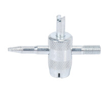 Valve Set Utensili per Utensili 40PZ Valve Cores, 4-Way Valve Tool, Dual Single Valve Core Remover, Tyre Repair Tool
