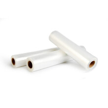 Food Vacuum Storage Bags with PE+PA Material, Set of 5 Rolls (2x28cm 3x20cm) for Prolonging Freshness