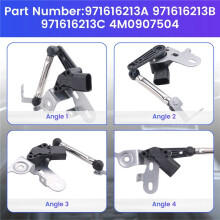 971616213A 971616213B Left Front Height Level Sensor for   971 Air Suspension Level Sensor 971616213C
