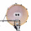Bass Drumhead Patch 2 Pack Self Adhesive Protector for Drumhead Impact and Overtone Reduction 2