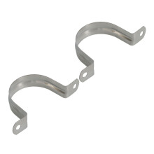 U-förmige Rohrschelle aus Edelstahl 304, 10-teiliges Set, für 50-mm-Rohre, sichere Montage, robuste Konstruktion für den industriellen Einsatz