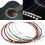 Colorful Acoustic Guitar Strings Set  Rainbow 6 String Folk Replacement, ColorCoded for Easy Restringing 2