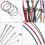 Colorful Acoustic Guitar Strings Set  Rainbow 6 String Folk Replacement, ColorCoded for Easy Restringing 5