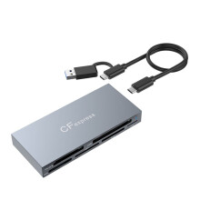8 in 2 CFexpress Type B/CF/XD/MS//TF Card Reader Adapter 10Gbps Multi Memory Card Reader for Windows XP for  OS