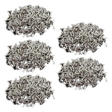 500Pcs Guitar Pickguard Screws for Strat/Tele Electric Guitar Bass Silver