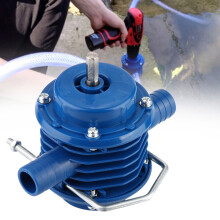 Stainless Steel Electric Drill Water Pump Compatible with 350W+ Power Drills, Blue, for Efficient Garden Household Water Supply