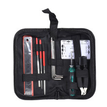 45Piece Guitar Tool Kit with Carry Bag for Acoustic and Electric Maintenance