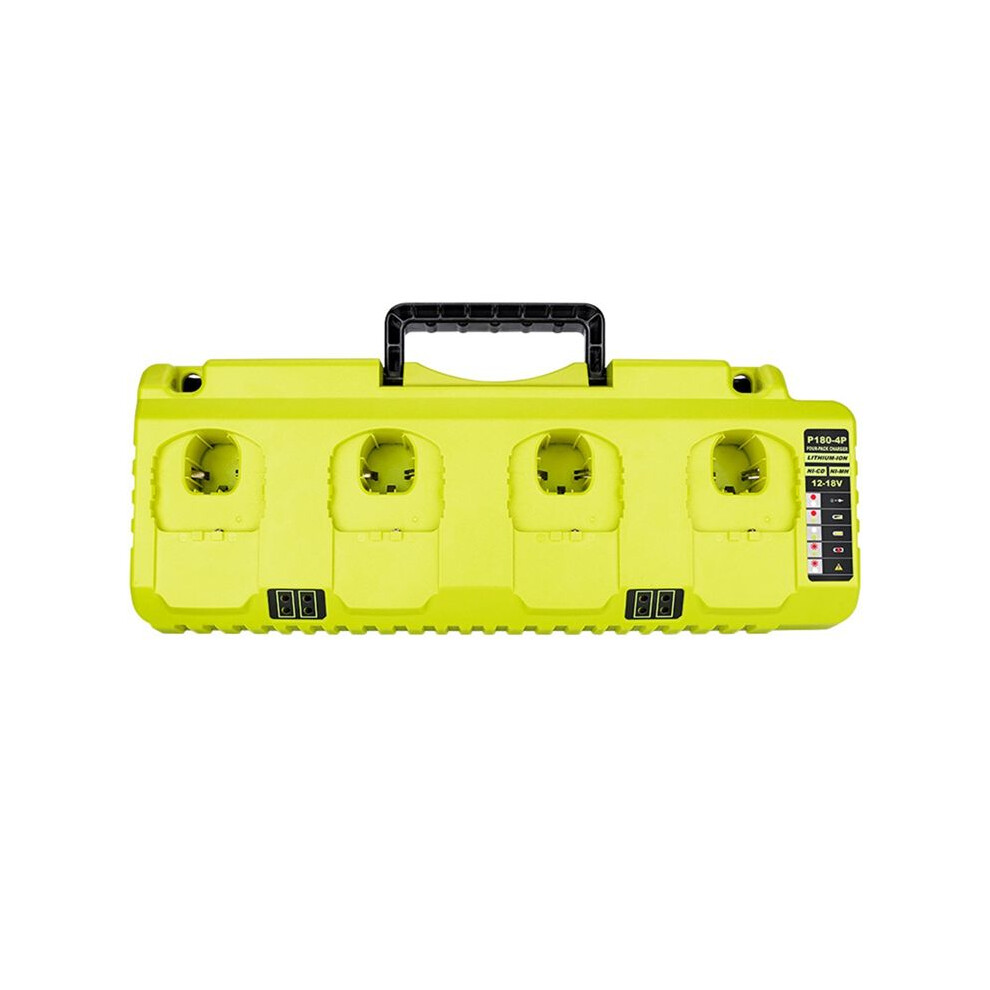320W Battery Fast Charger 4-Port 3A For Power Tool 18V Ni-Cd Ni-Mh Li-Ion Batteries P109 Pbp002 With Dual Usb(Eu) 4711115392558