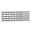 5PCS Impact Drill Bits Set 14mm, 210mm Spiral Carbide Tip 15