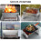 Portable Mini Foldable BBQ Grill With Bag 8