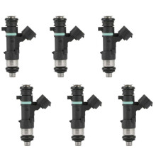 6 Iniettori di Carburante per QX56 Frontier 4.0L 0280158007 16600-7S000