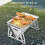Portable Mini Foldable BBQ Grill With Bag 10