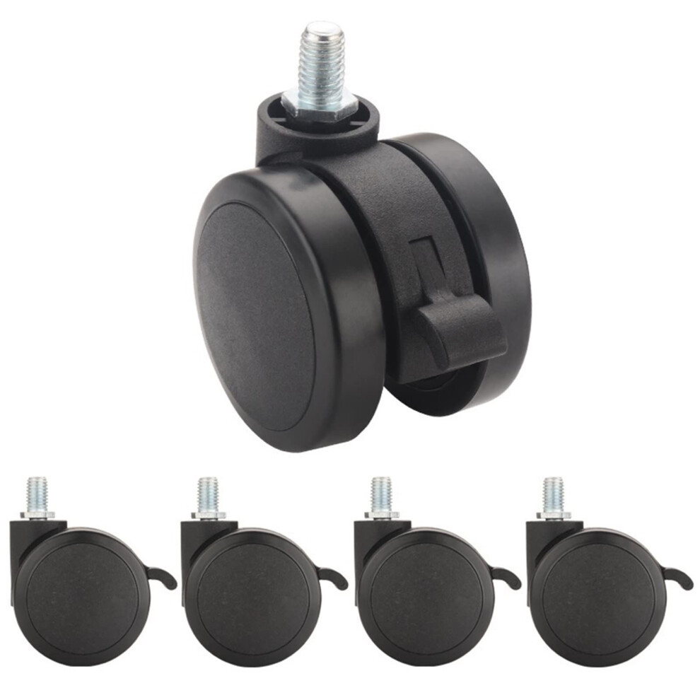 5Pcs 60Mm Furniture Caster Wheels 2.4 Inch Ball Casters 360 Smooth Movement Floor Protection 9045646513447