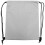 3Pcs Lightweight Drawstring Backpacks Grey Oxford Cloth Storage Bags 3