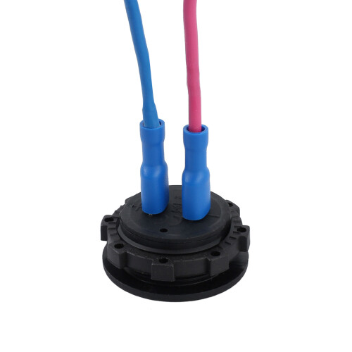3Pièces Voltmètre Digital Étanche Noir Pour Batterie Dc 2