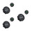 3Pièces Voltmètre Digital Étanche Noir Pour Batterie Dc 8