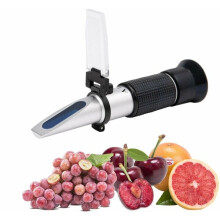 Digital Refractometer with Automatic Temperature Compensation (ATC) for Wine, Beer Fruit Must, 0-40% Brix 0-25% Alc. Range
