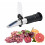 Digital Refractometer with Automatic Temperature Compensation (ATC) for Wine, Beer Fruit Must, 0-40% Brix 0-25% Alc. Range 1
