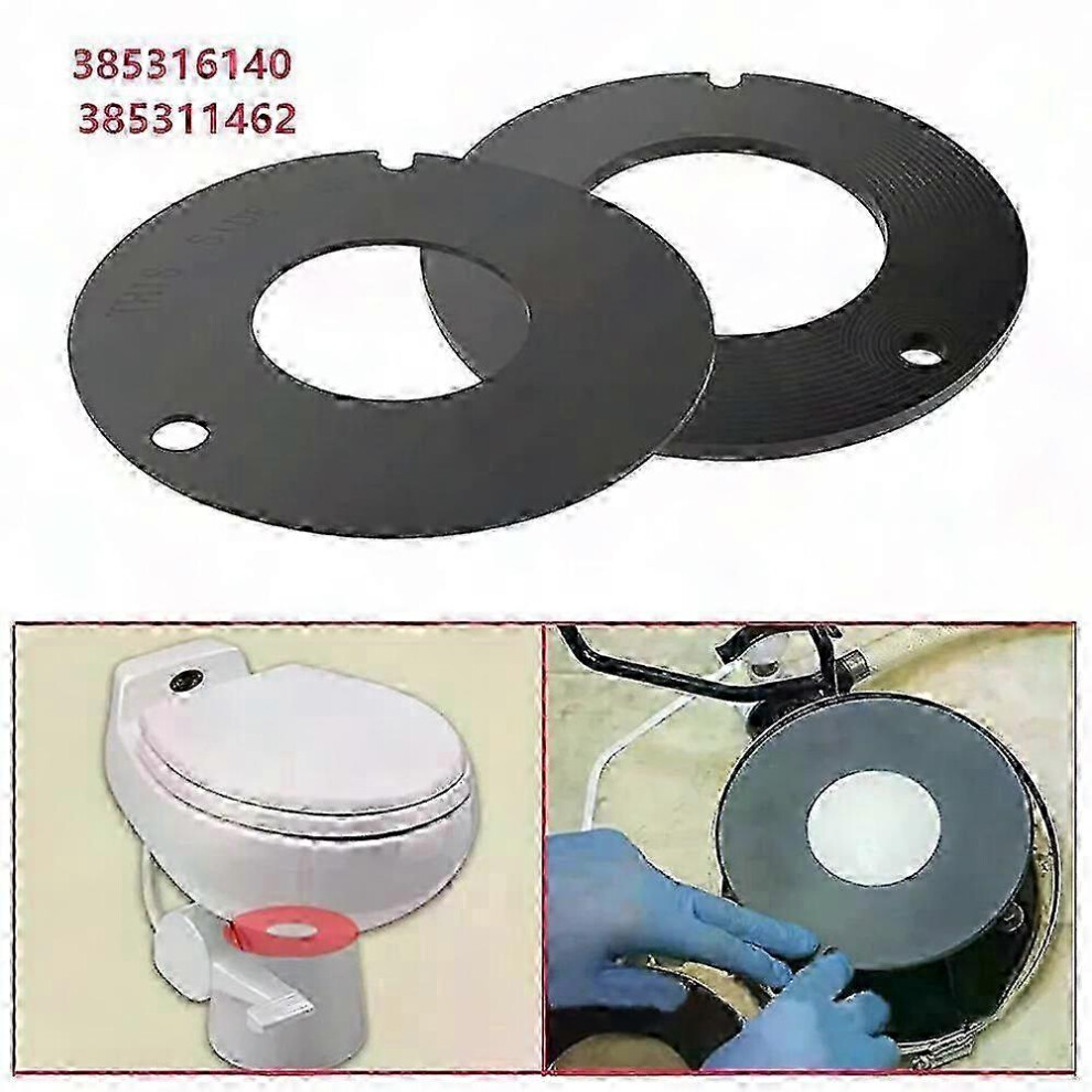 Toilet Rubber Sealing Ring 2-Pack Compatible With Dometic Sealand Vacuflush Models - Leak-Proof Replacement Seal 6901508477452