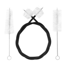 Trumpet Cleaning Brush Set with Soft Bristles for Mouthpiece, Valves and Tubing – 3 Pcs Brass Instrument Care Kit