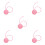 5St Roze Multifunctionele Kattenspeelbal Van Stevig Papier 8