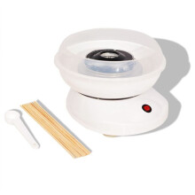 Zuckerwattemaschine für den Hausgebrauch, 220–240 V, 480 W, Gehäuse aus PP-Aluminium, inklusive Messlöffel