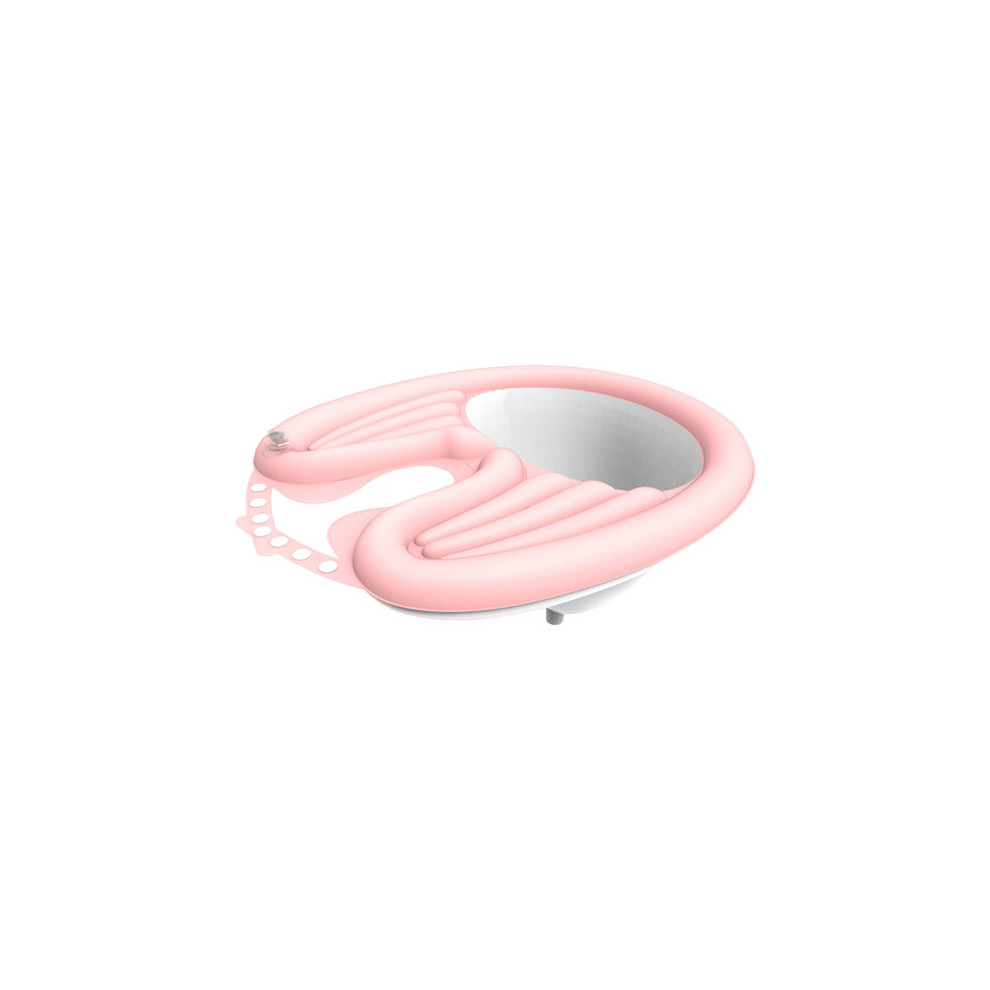Portable Shampoo Basin for Bedridden Care, Inflatable PVC Tray with Drainage Tube Pump, Home Use Hair Washing