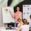 4Pièces Roue Cadeau Murale Pour Animations Festives 10