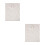 2Pièces Couvertures De Massage Beige Facile À Et Résistantes 4