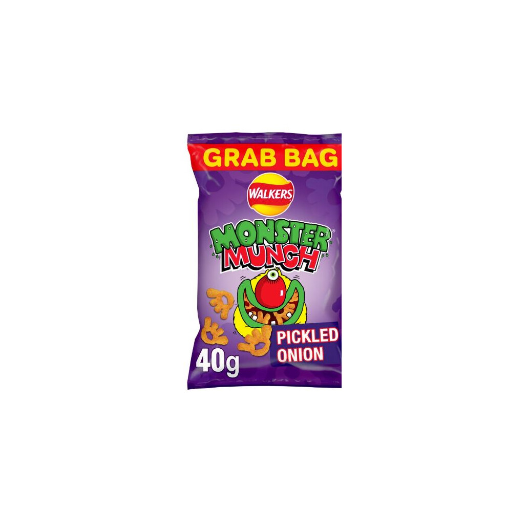 Walkers Monster Munch Pickled 40G (Pack Of 35)