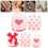96Pcs False Nail Tips ABS Press on Nails Assorted Colors for Women 10