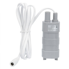 Bomba submersível com design antiobstrução, construção em ABS, tamanho compacto, fluxo de 600L/H para aplicações industriais