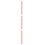 3Pcs PVC Water Level Measuring Sticker Red Reflective Self Adhesive 9
