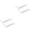 4Pcs Glasses Case White Slim Sunglasses Storage Box Protective 3