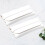 4Pcs Glasses Case White Slim Sunglasses Storage Box Protective 8