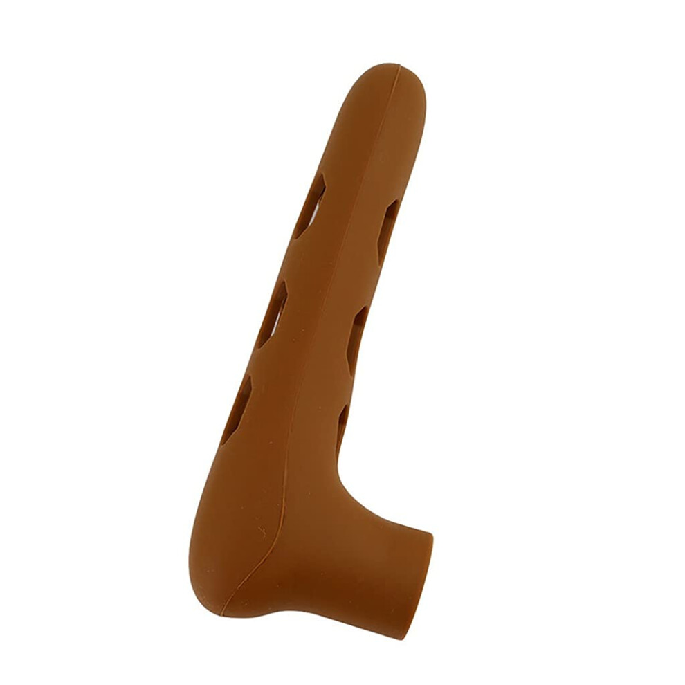 Door Handle Protector Soft Silicone AntiCollision Knob Cover Child Safety White Star Design