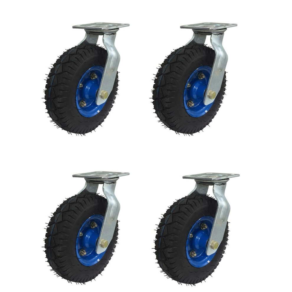 Heavy Duty Furniture Casters Set Of 4, Smooth Rolling Wheels For Trolley, Shelf And Workbench 9073542436904