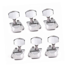 Guitar and Banjo Tuning Pegs 3L 3R SemiClosed Keys Precise Stable Tuning with Screws and Washers