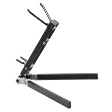 Foldable Alto Saxophone Stand, Durable Metal Holder with Secure Upright Support for Home or Travel