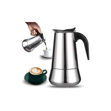 Koffiepot, duurzaam roestvrij staal, inhoud 12 kopjes, geschikt voor alle kookplaten, inclusief inductie, Italiaans design.