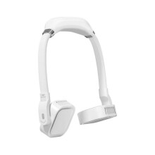 Neck Fan with 180 Degree Rotating Air Outlet, 4000mAh Long Lasting Battery, USB Charging, 3 Wind Speeds, Bladeless Safe Design