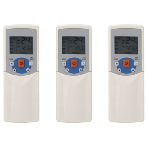 3X pour Climatiseur Midea R05/BGE RM05/BG(T)EA Support R05/BGCE Remplacement de la Télécommande