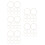 50Pcs Versatile Beige Rubber Rings for Microphone Shock Mount Holder 7