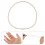 50Pcs Versatile Beige Rubber Rings for Microphone Shock Mount Holder 9