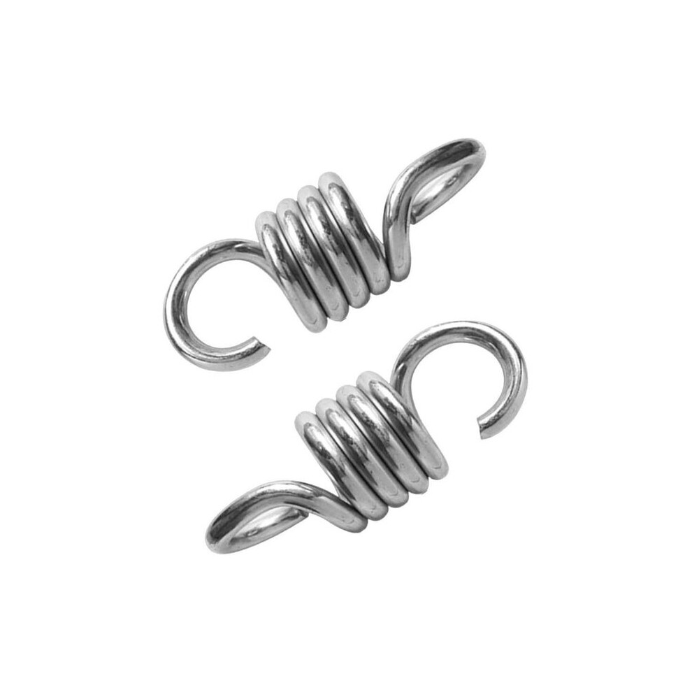 Swing Spring Set - 2-Piece 200Kg Load Capacity With Hooks, Corrosion Resistant Steel For Tool-Free Installation On Hanging Chairs Swings 6901508536517
